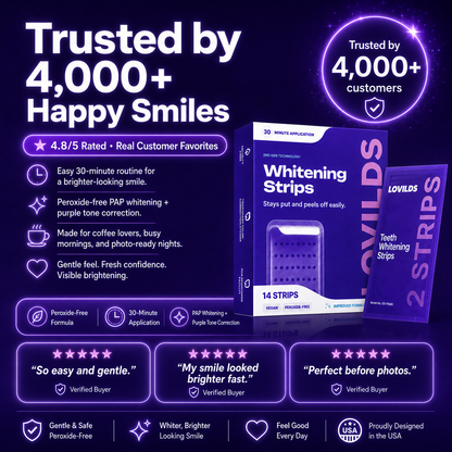 BrightSmile Purple Whitening Strips