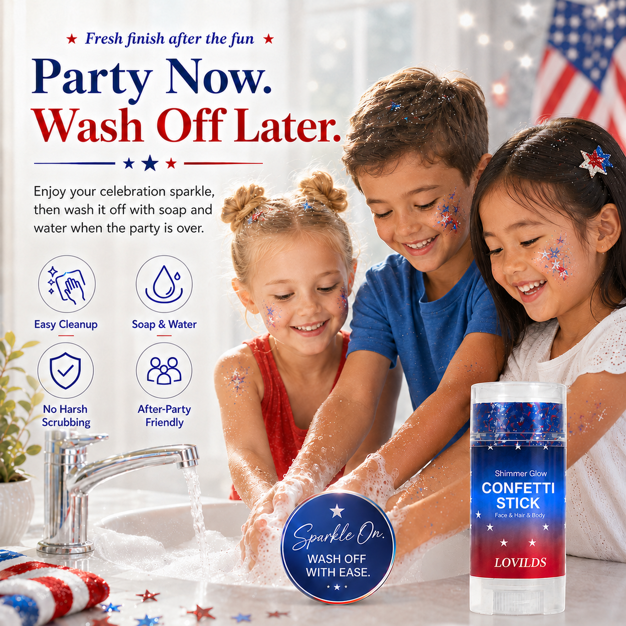 America’s 250th Glitter Stick