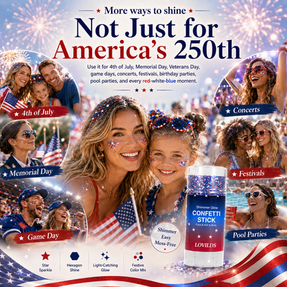 America’s 250th Glitter Stick