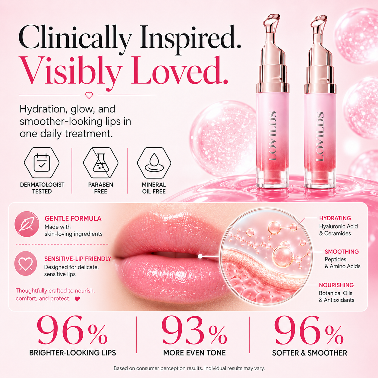 GlassBloom Lip Renewal Serum