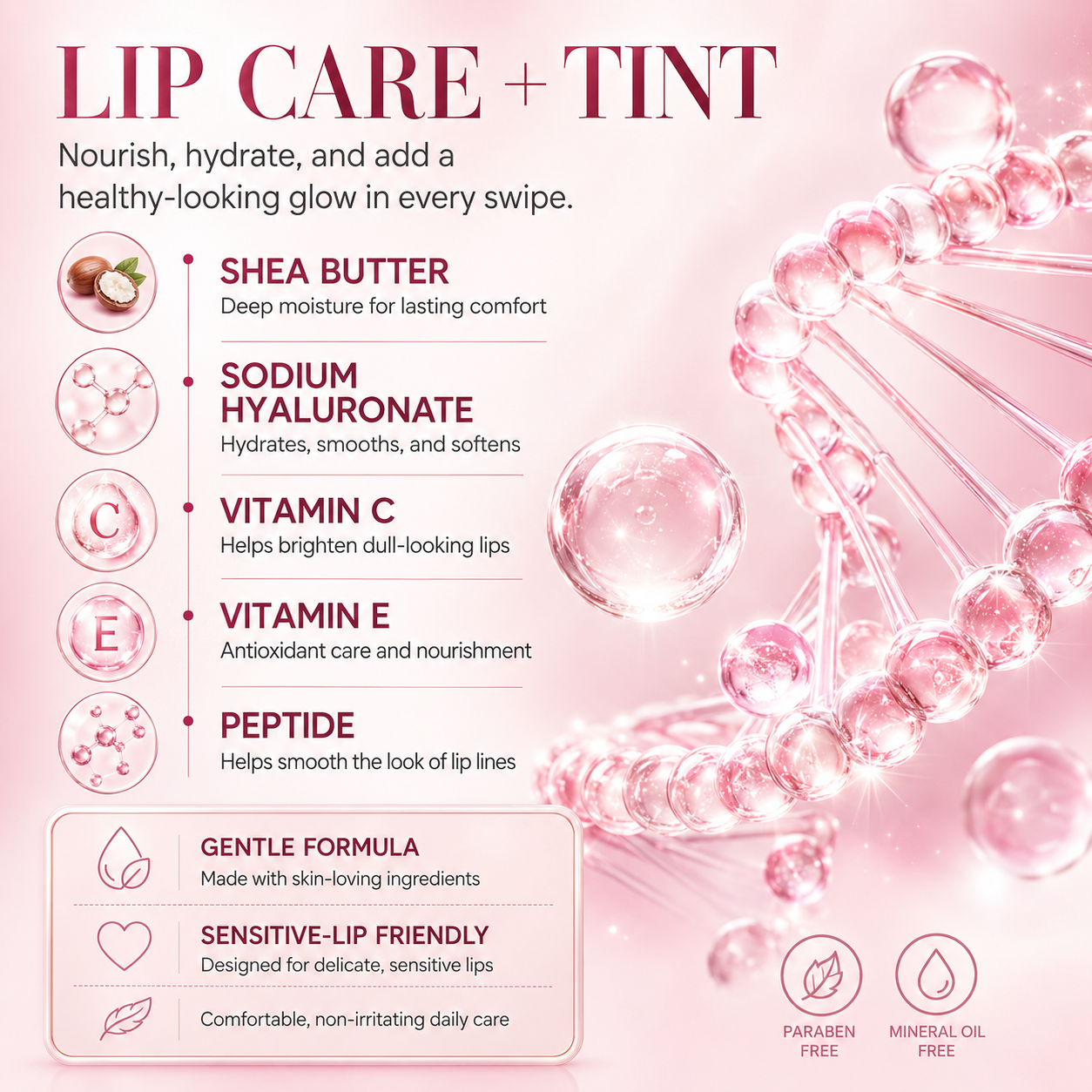 GlassBloom Lip Renewal Serum