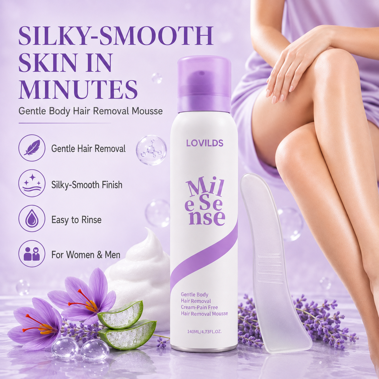 SilkMist Hair Removal Mousse