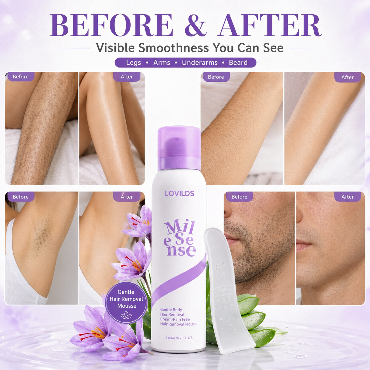 SilkMist Hair Removal Mousse