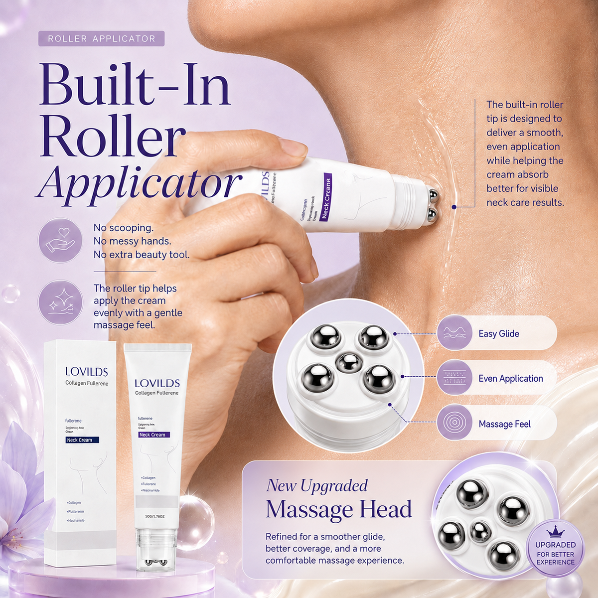 Built-In Roller Applicator