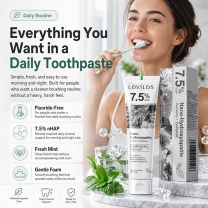 Daily Mineral Toothpaste with 7.5% nHAP