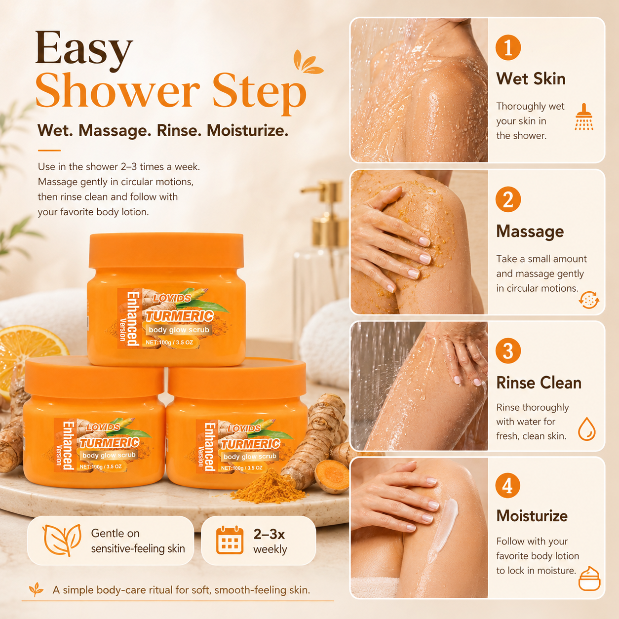 Golden Hour Body Glow Scrub