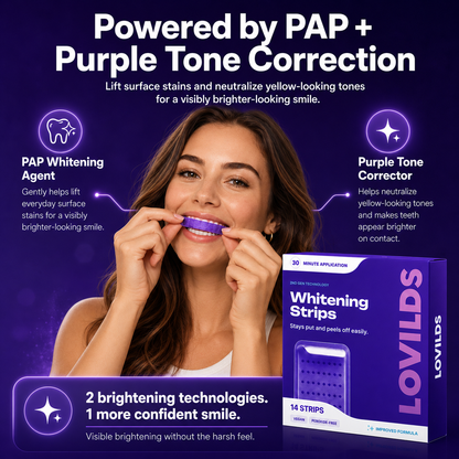 BrightSmile Purple Whitening Strips