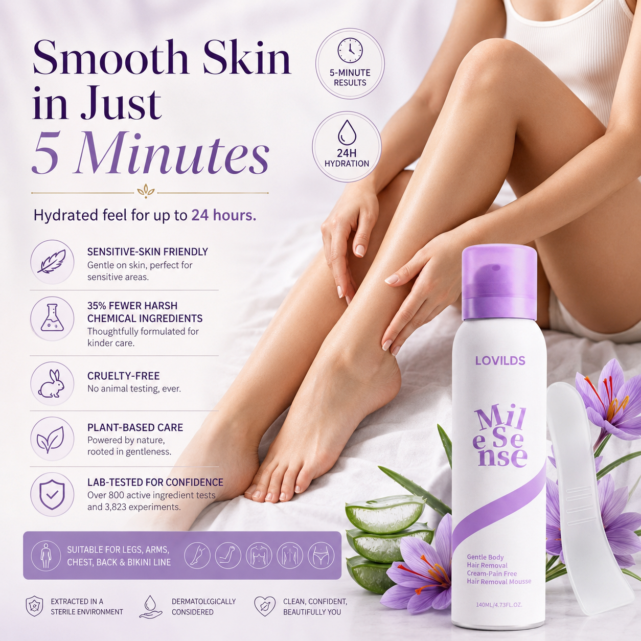SilkMist Hair Removal Mousse