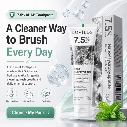 Daily Mineral Toothpaste with 7.5% nHAP
