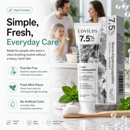 Daily Mineral Toothpaste with 7.5% nHAP