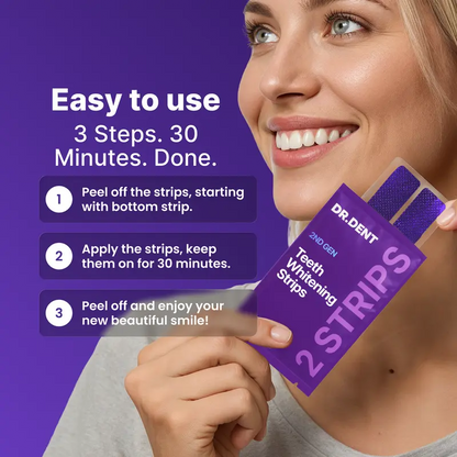 BrightSmile Purple Whitening Strips